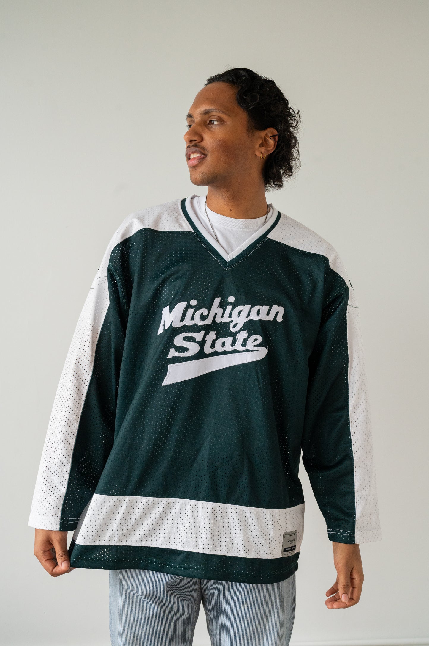 Officially Licensed Michigan State Spartans Hockey Jersey