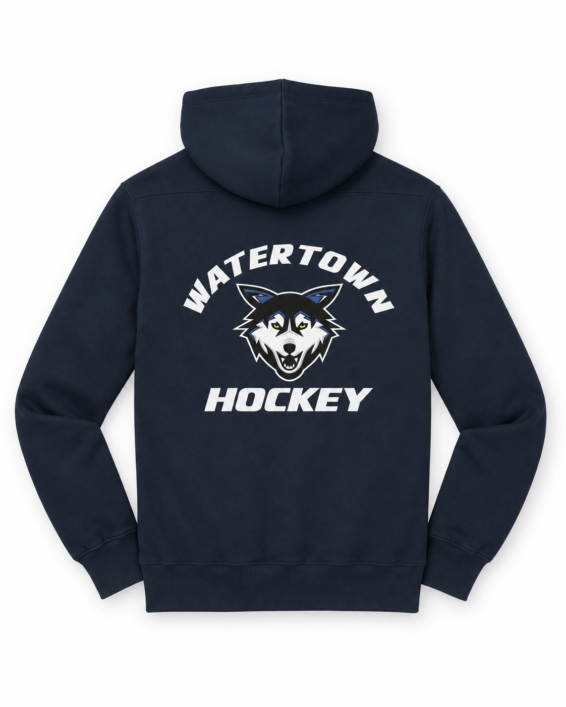 Watertown Wolves Lace Up Hockey Hoodie