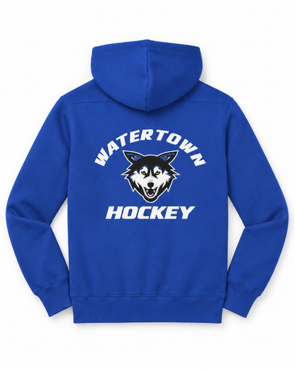 Watertown Wolves Lace Up Hockey Hoodie