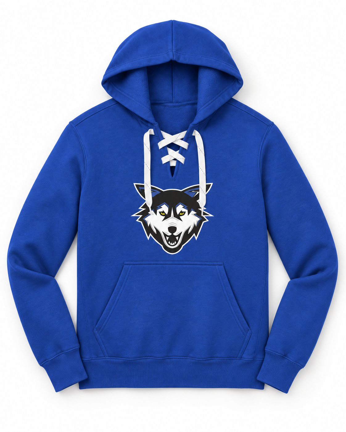 Watertown Wolves Lace Up Hockey Hoodie