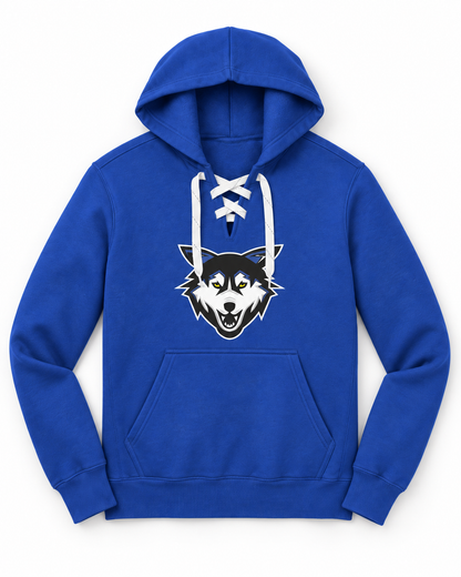 Watertown Wolves Lace Up Hockey Hoodie