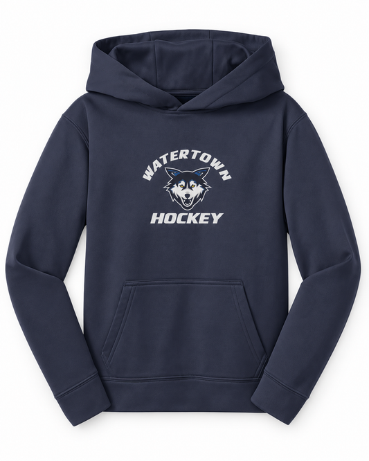 Watertown Wolves Youth Performance Hoodie