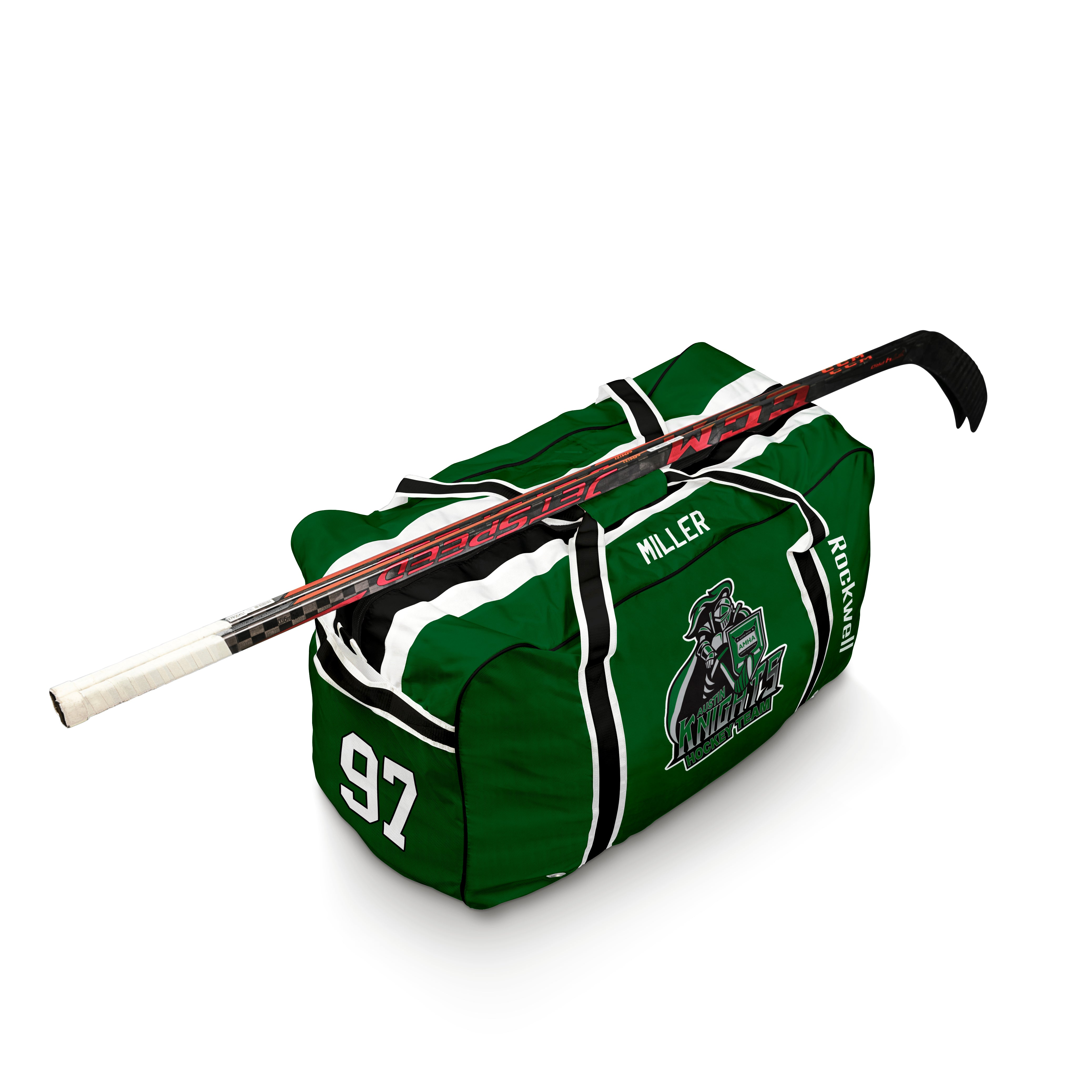 Custom canvas hockey bags best sale