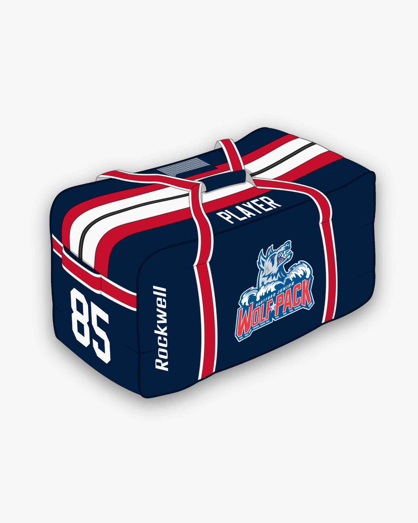 Hartford Jr. Wolfpack Hockey Bag